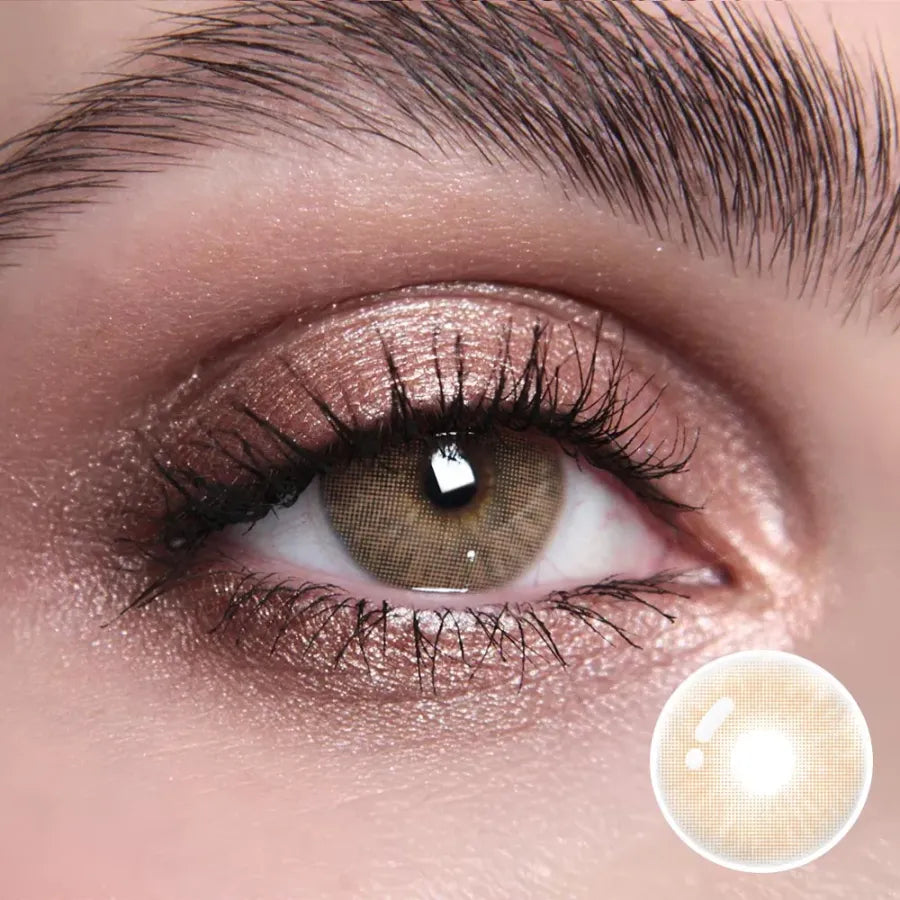 Vision Hazel Contact Lenses