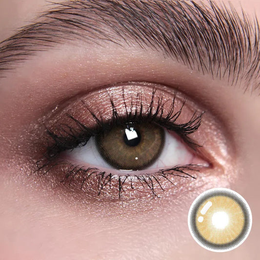 Crystal Brown Contact Lenses