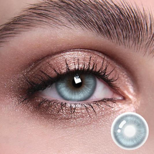 Snowy Blue Contact Lenses